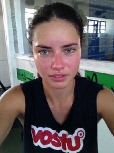 Adriana Lima No Makeup Pictures