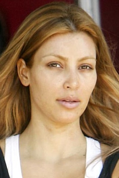 Kim Kardashian Without Makeup Picture