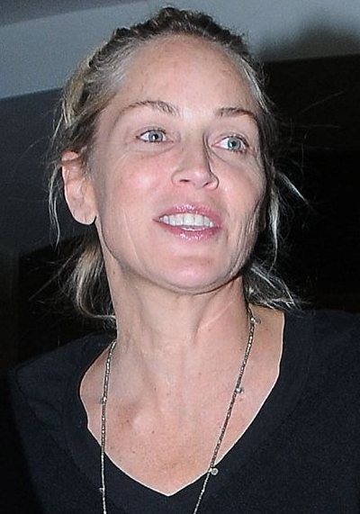 Sharon Stone No Makeup