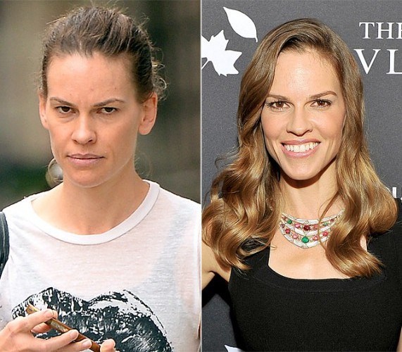 Hilary Swank Without Makeup Picture