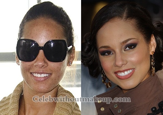 Alicia Keys Without Makeup