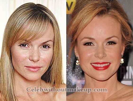 Amanda Holden No Makeup