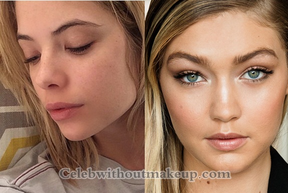 Gigi Hadid No Makeup Beauty