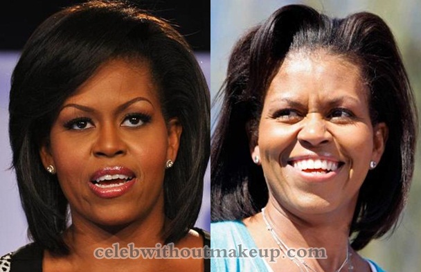 Michelle Obama Without Makeup