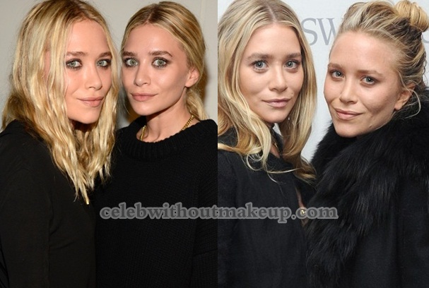 Olsen Twins No Makeup Face