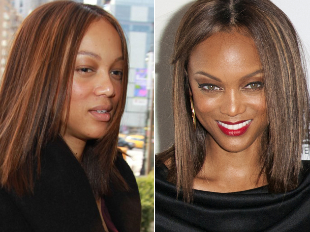 Tyra Banks without makeup