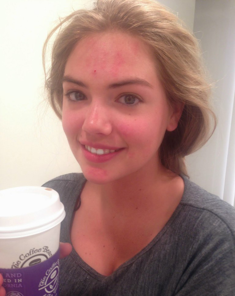 Kate Upton without makeup