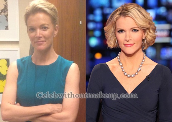 Megyn Kelly No Makeup Celebs Without