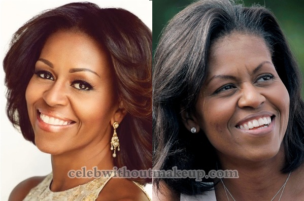 Michelle Obama No Makeup - Celebs Without Makeup