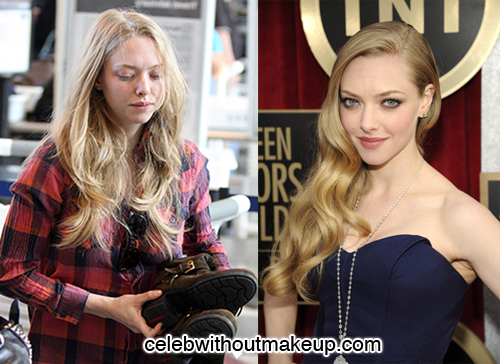 Amanda Seyfried Celeb Without Makeup 1