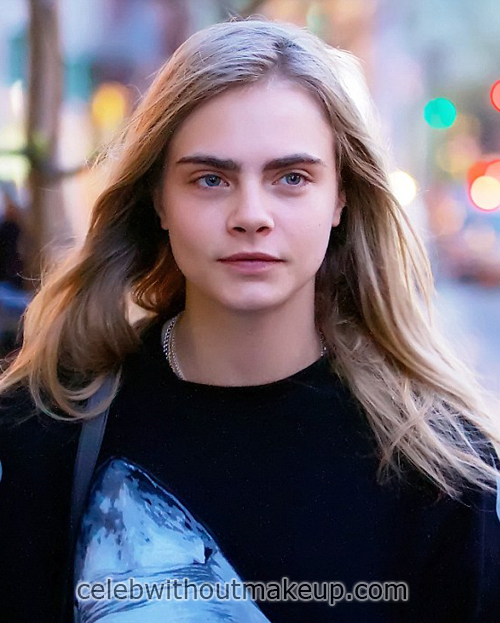 Cara Delevingne No Makeup