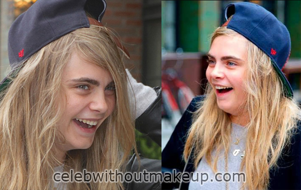 Cara Delevingne Without Makeup