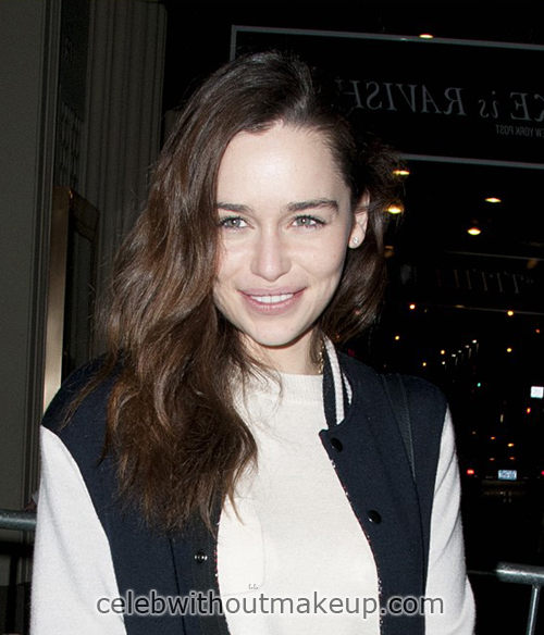 Emilia Clarke Natural Face