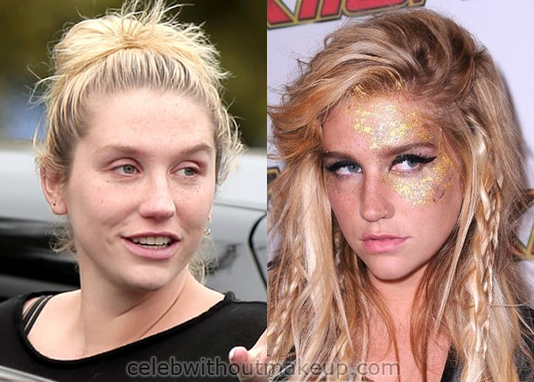 kesha without makeup