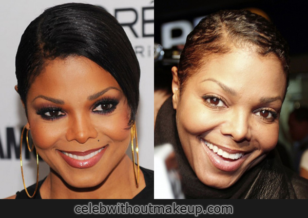 janet jackson without makeup