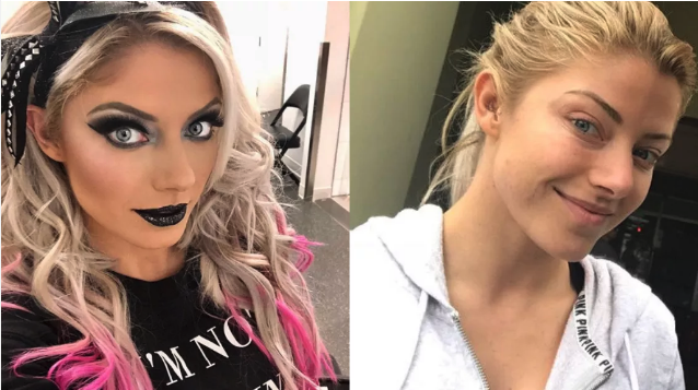 Alexa Bliss Without Makeup