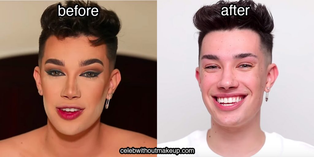 James Charles Without Makeup and Glasses