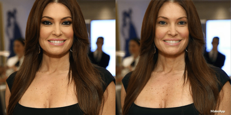 Kimberly Ann Guilfoyle Without Makeup - Before and After