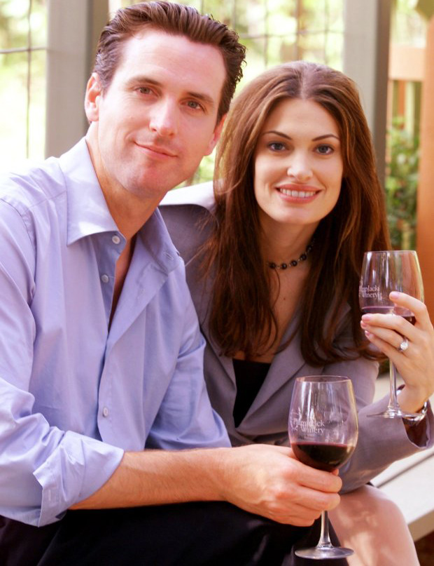 Kimberly Guilfoyle and Donald Trump Jr.