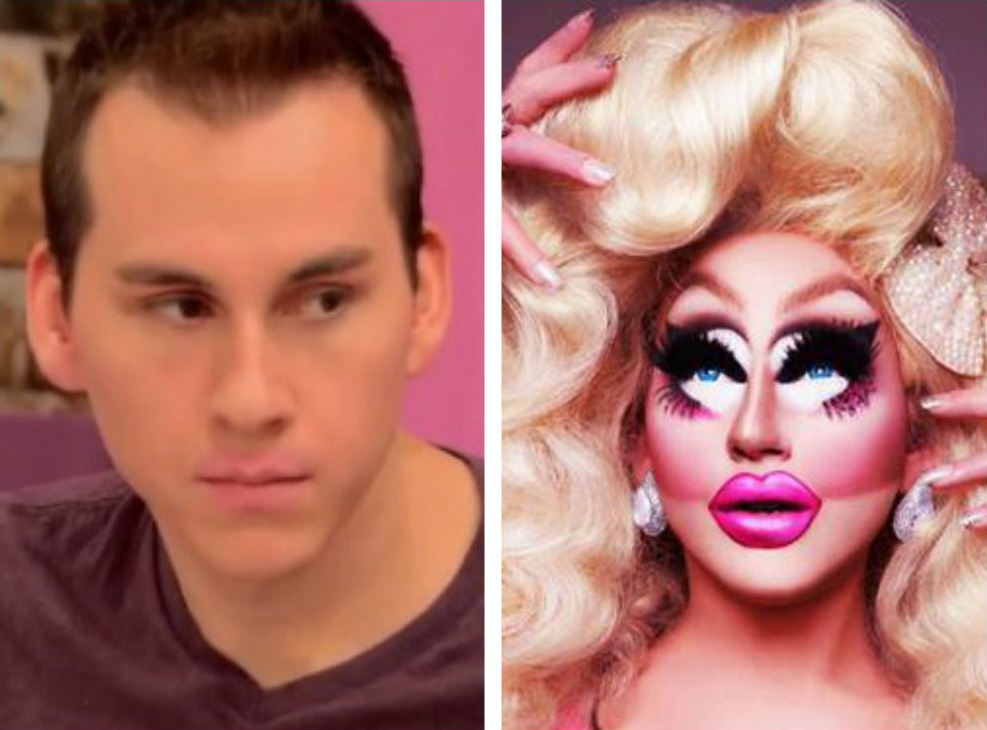 Trixie Mattel with no makeup