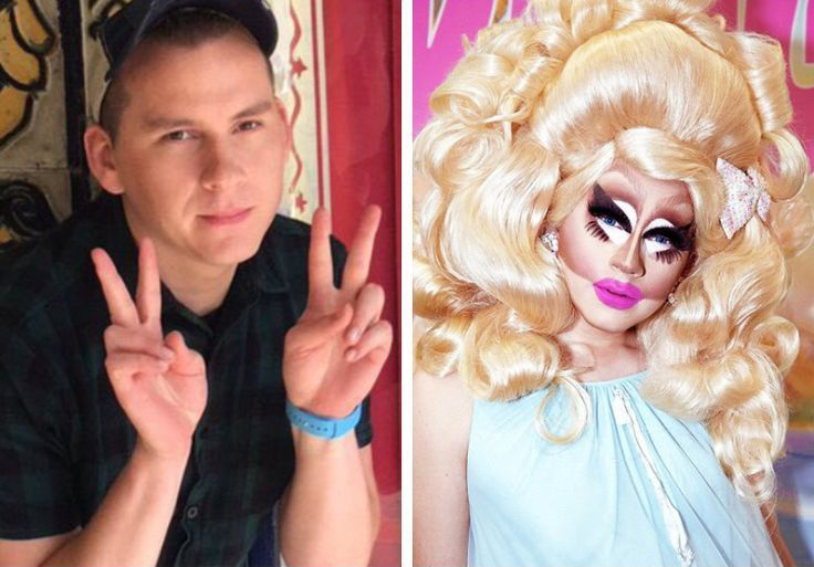 Trixie Mattel without makeup