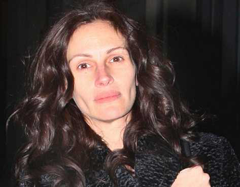 Julia Roberts no makeup