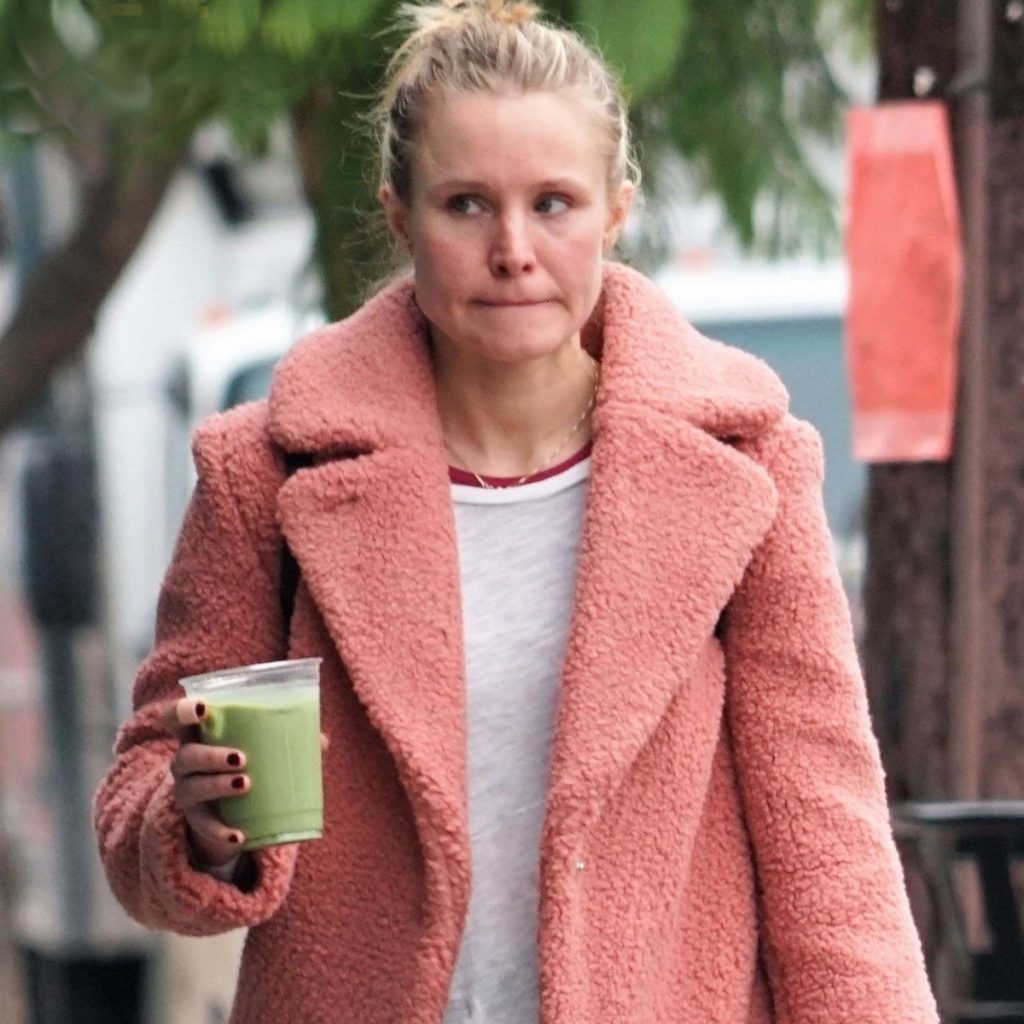 Kristen Bell without makeup au natural