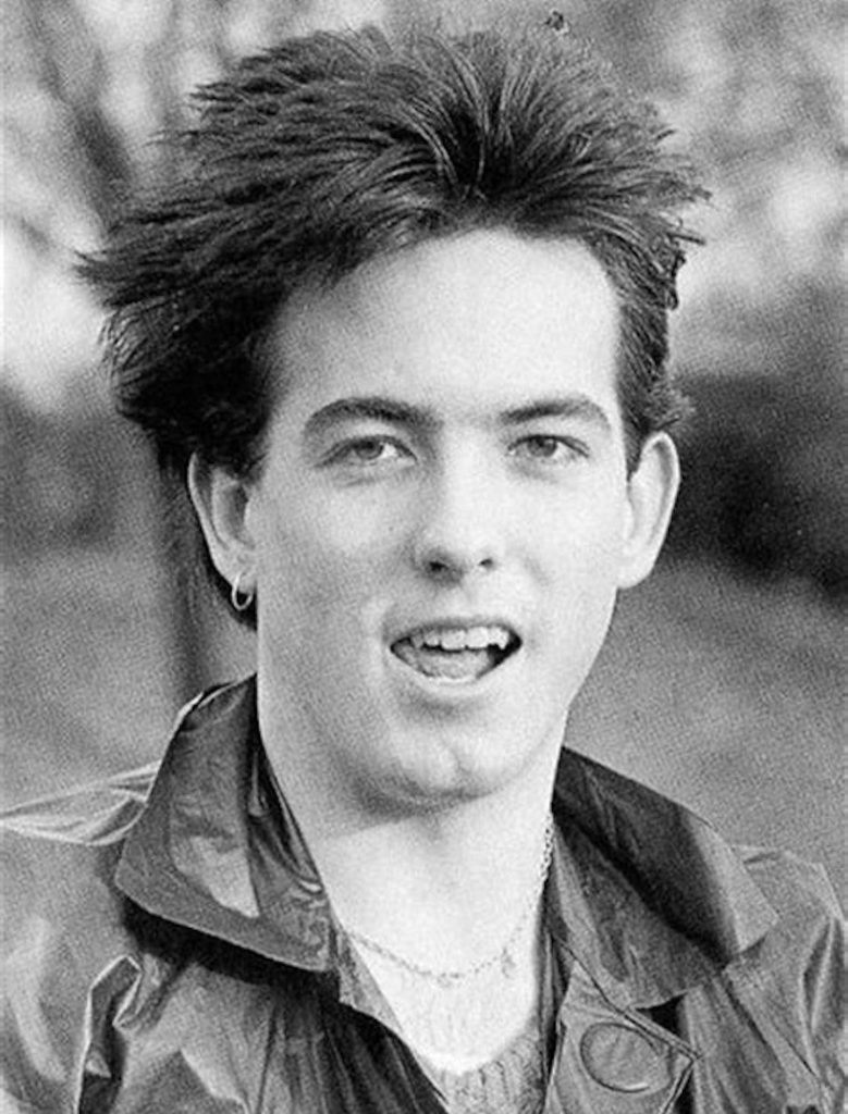 Young Robert Smith without makeup