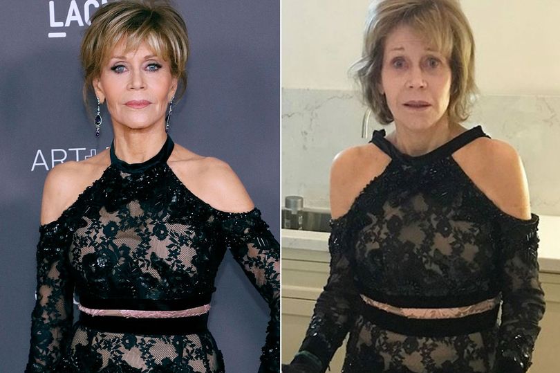 Jane Fonda no makeup