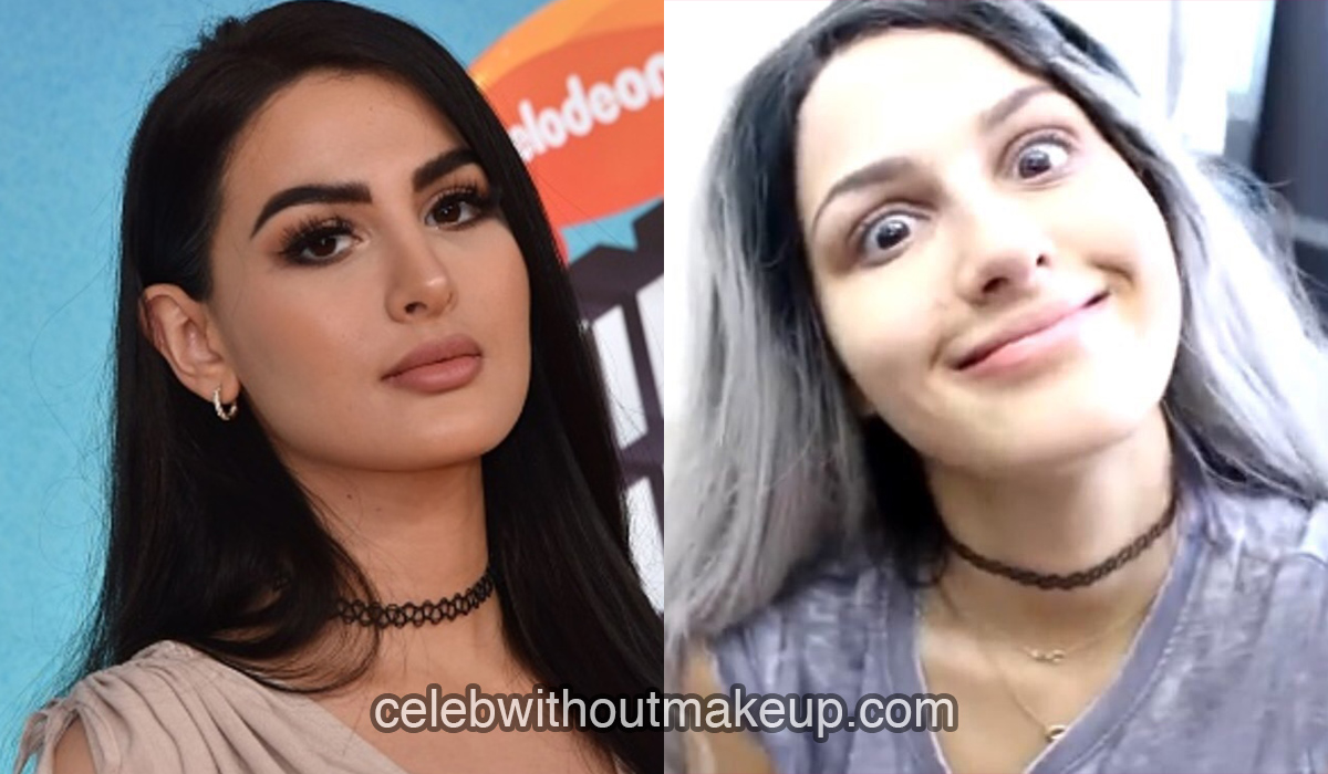 SSSniperWolf without makeup comparison