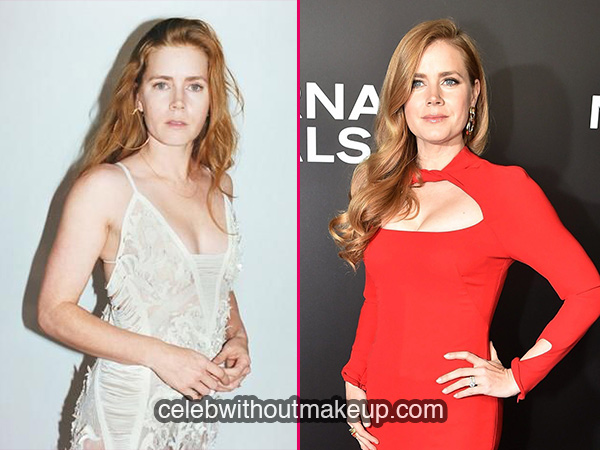 Amy Adams no makeup