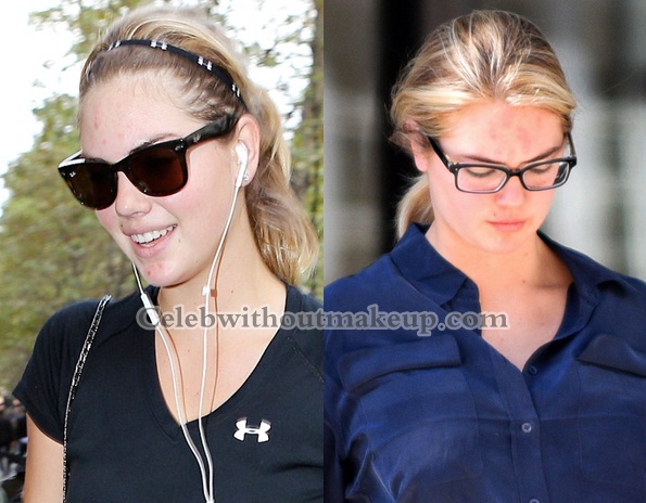 Kate Upton without makeup