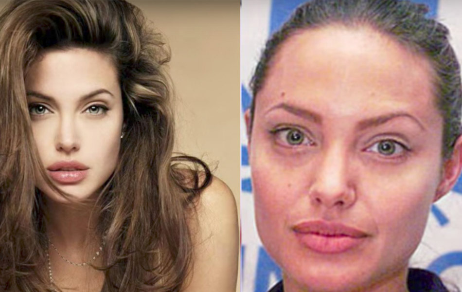 Angelina Jolie no makeup