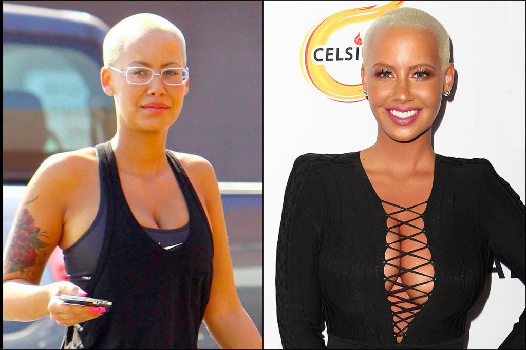 Amber Rose no makeup