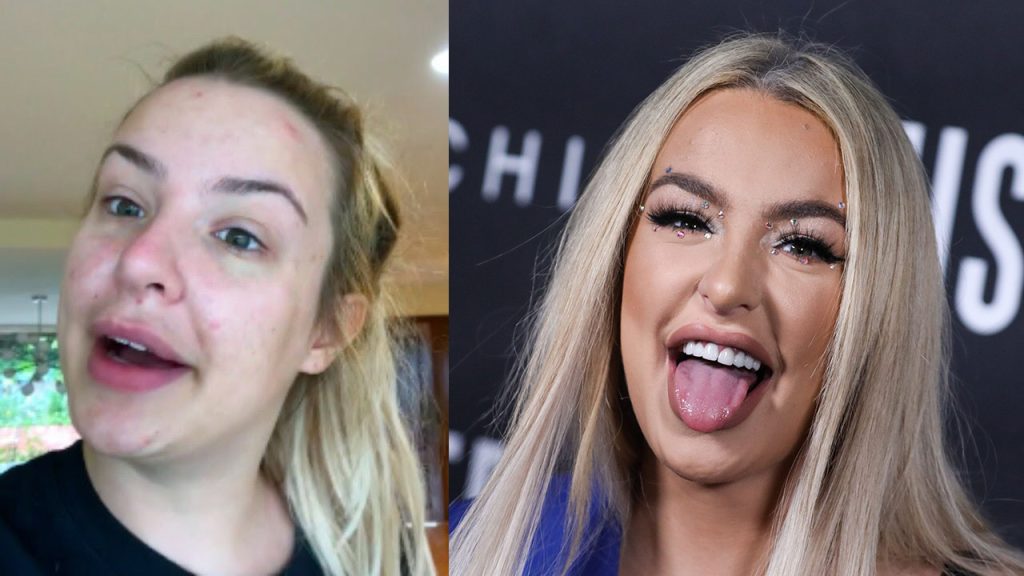 Tana Mongeau without makeup