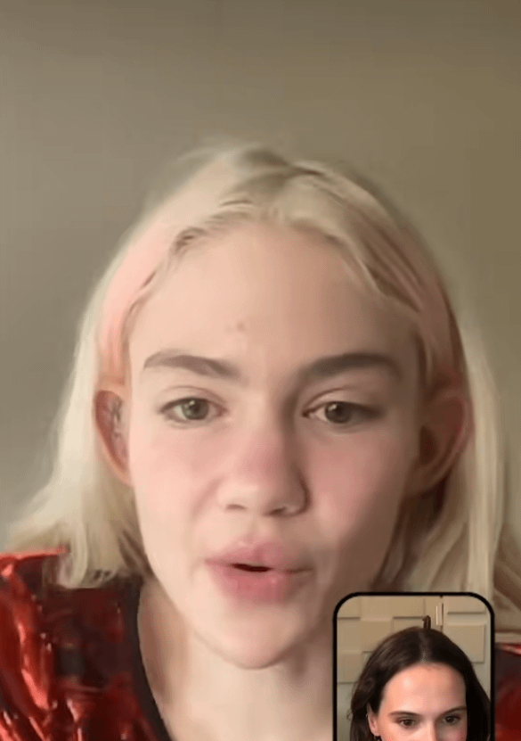 Grimes Without Makeup