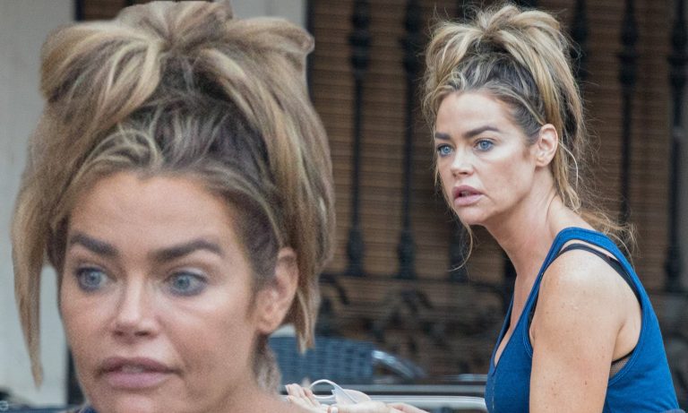 Denise Richards Makeup-Free