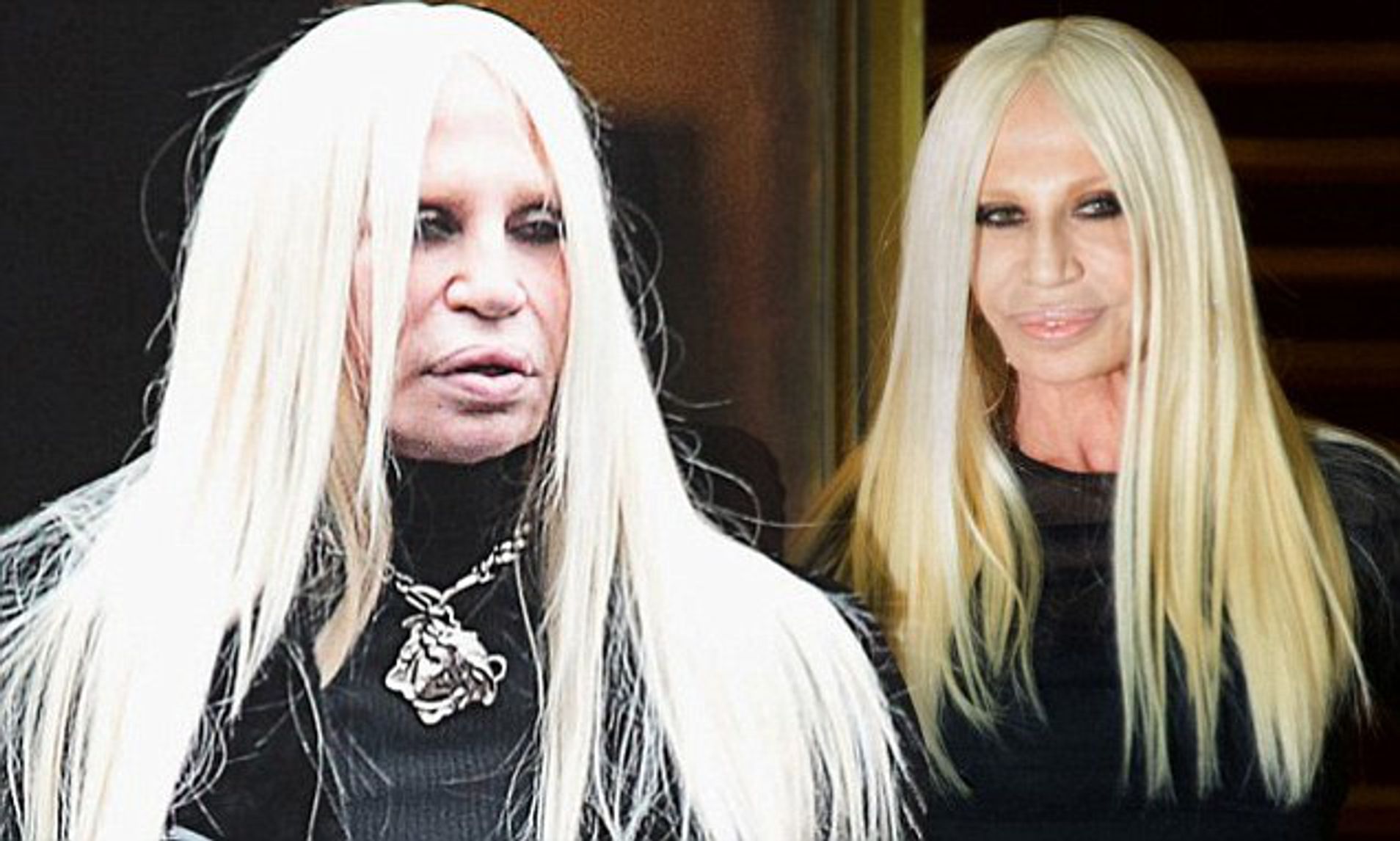 Donatella Versace Without Makeup