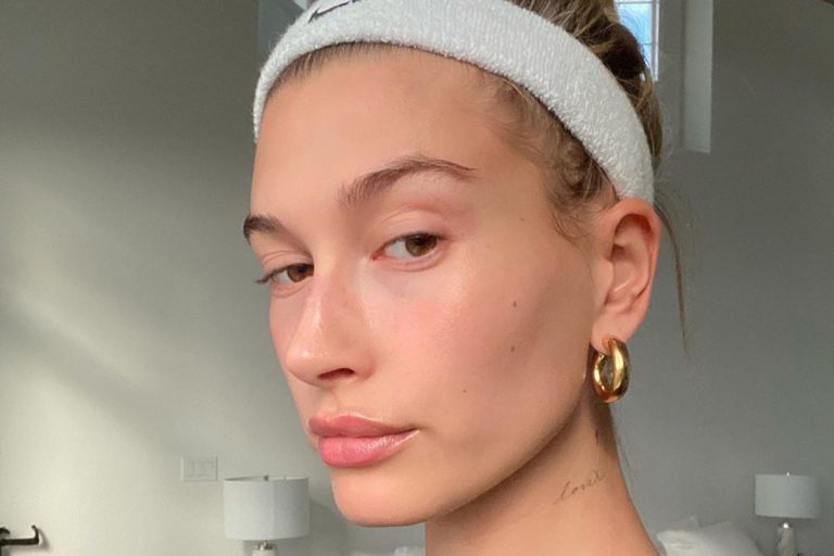 Hailey Bieber Without Makeup
