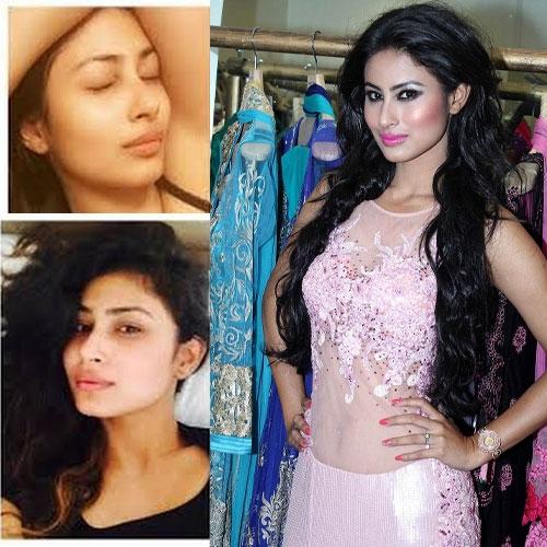 Mouni Roy No Makeup